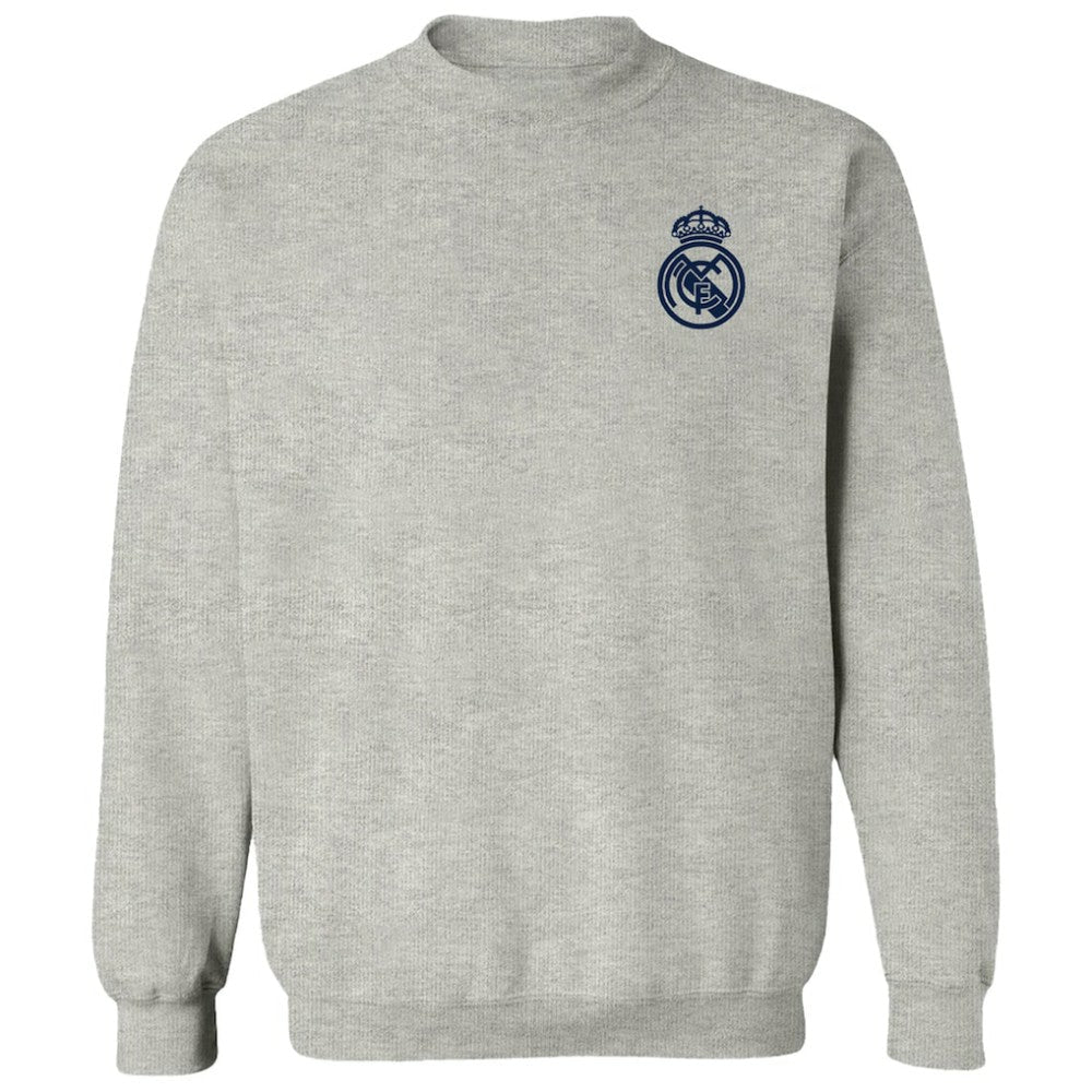 Real Madrid Vive La Fete Women's Impressions Artwork Pullover Sweatshirt - Gray on sale