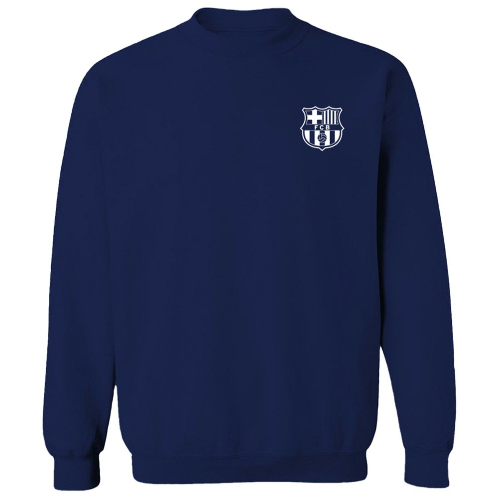 Barcelona Vive La Fete Women's Impressions Artwork Pullover Sweatshirt - Navy sale