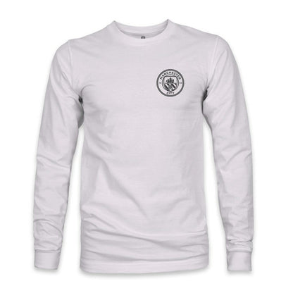 Manchester City 1863FC Back Team Arch Long Sleeve T-Shirt - Gray sale