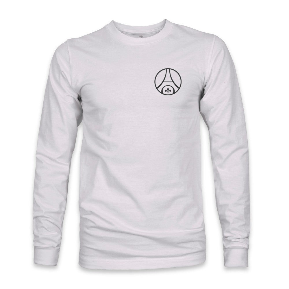 Paris Saint-Germain 1863FC Back Team Arch Long Sleeve T-Shirt - Gray outlet