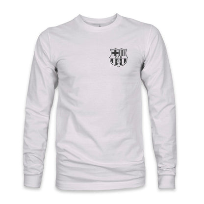 Barcelona 1863FC Back Team Arch Long Sleeve T-Shirt - Gray on sale