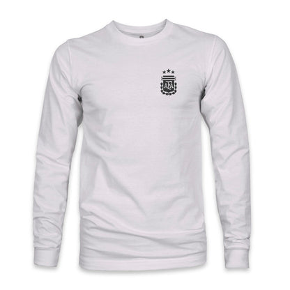 Argentina National Team 1863FC Back Team Arch Long Sleeve T-Shirt - Gray shop