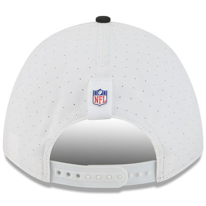 Pittsburgh Steelers New Era Youth 2025 NFL Training Camp A-Frame 9FORTY Adjustable Hat - White/Black outlet