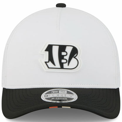 Cincinnati Bengals New Era Preschool 2025 NFL Training Camp A-Frame 9FORTY Adjustable Hat - White/Black outlet