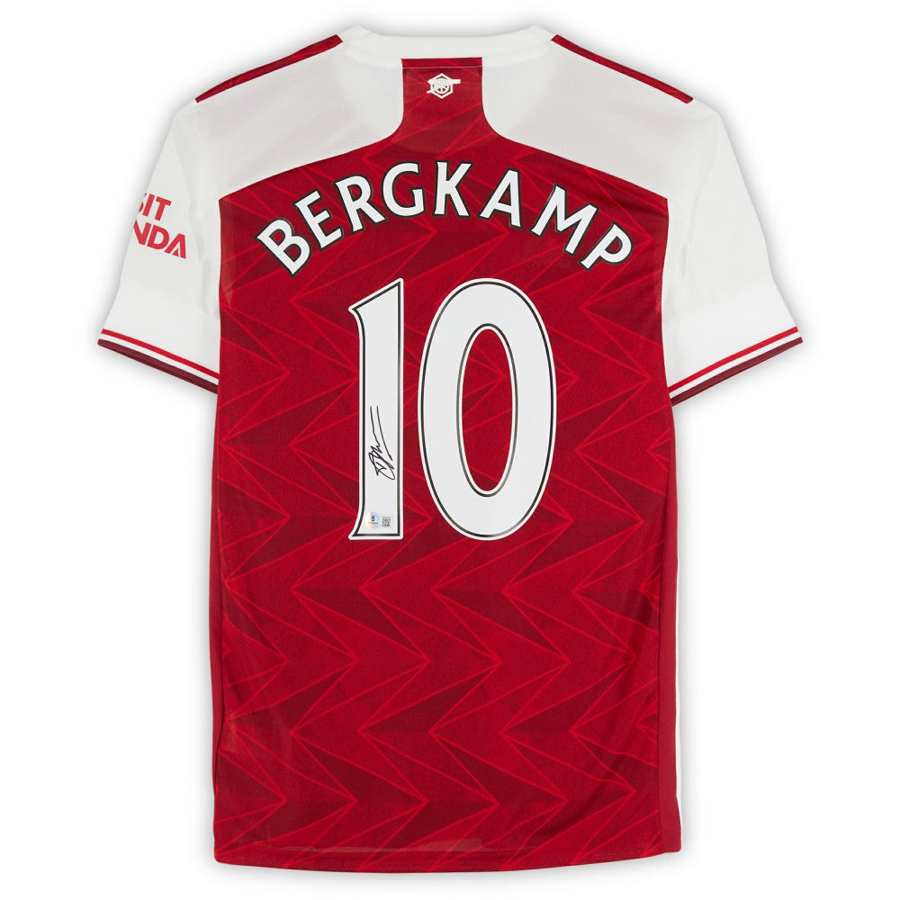 Dennis Bergkamp Arsenal Autographed 2020-21 Red Home Jersey - BAS | Fanatics discount