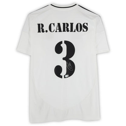 Roberto Carlos Real Madrid Autographed 2024-25 White Home Jersey - BAS | Fanatics online