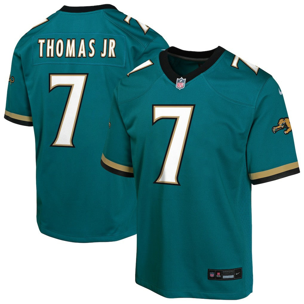 Brian Thomas Jr. Jacksonville Jaguars Youth Alternate 2 Prowler Throwback Game Jersey - Teal | Nike sale