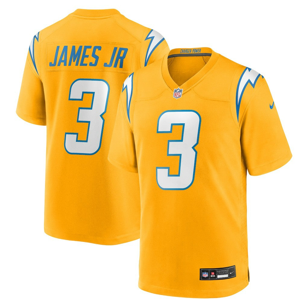 Derwin James Jr. Los Angeles Chargers Youth Alternate Charger Power Game Player Jersey - Gold | Nike cheap