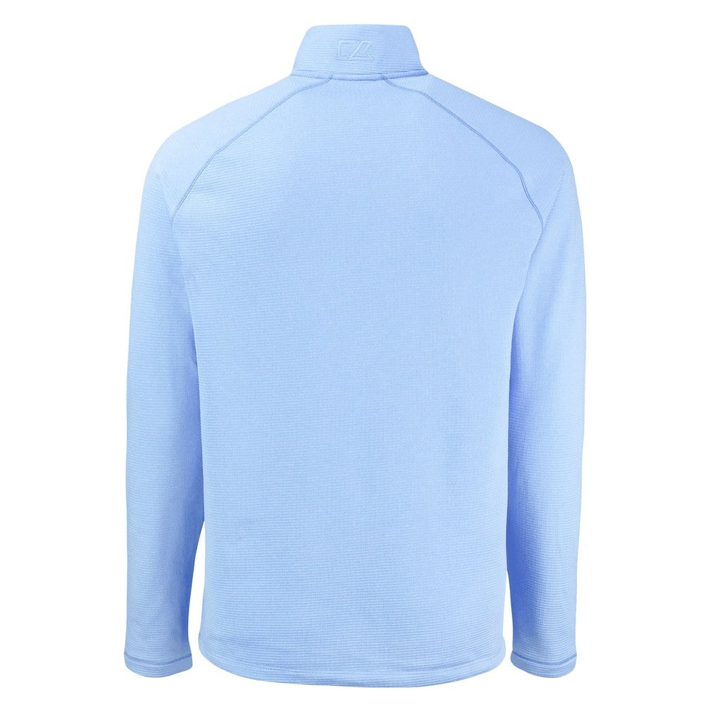 Detroit Lions Cutter & Buck Peshastin Eco Fleece Recycled Raglan Quarter-Zip Top - Powder Blue discount