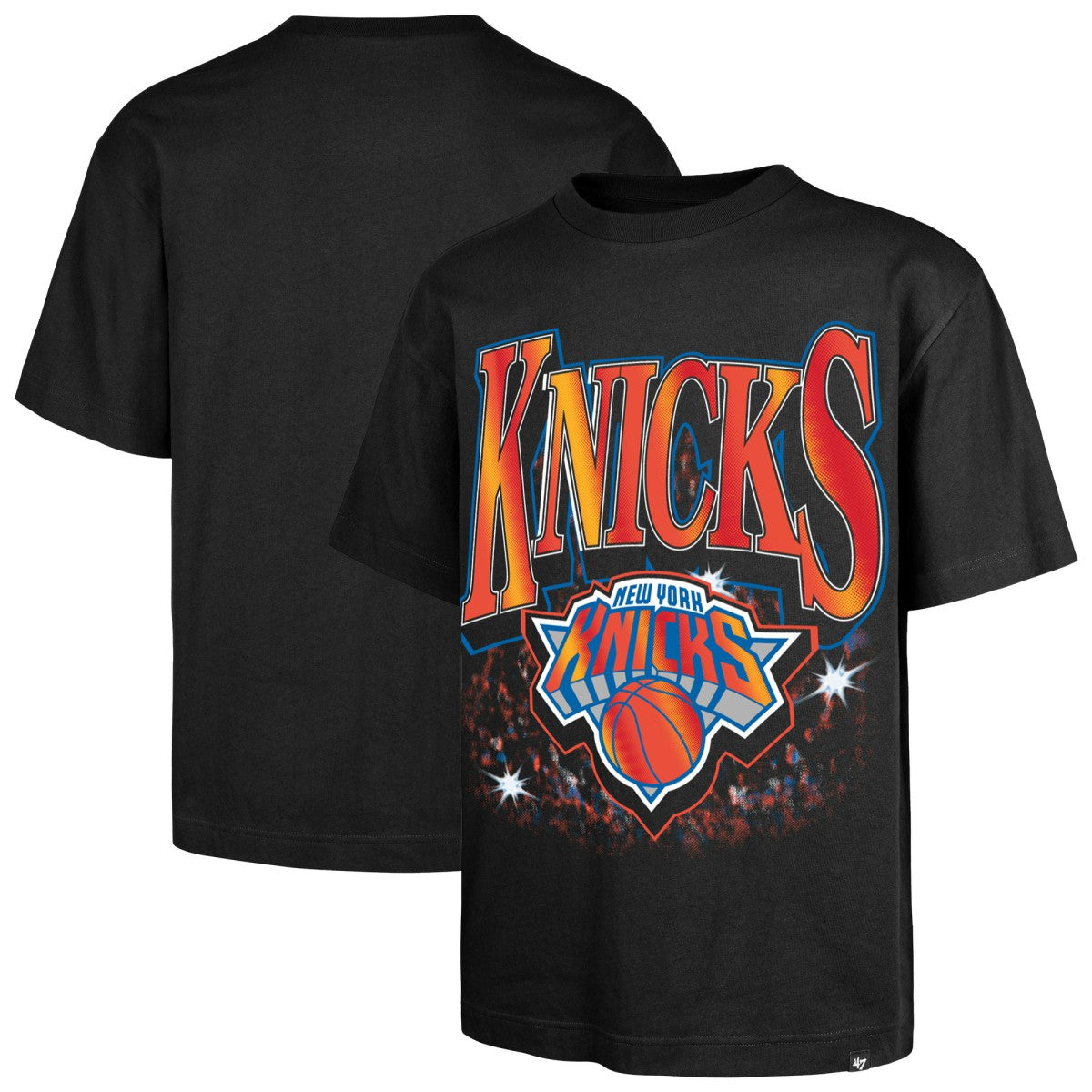 New York Knicks '47 Past Champs Collection Flashbulb Foundation T-Shirt - Black | 47 brand sale