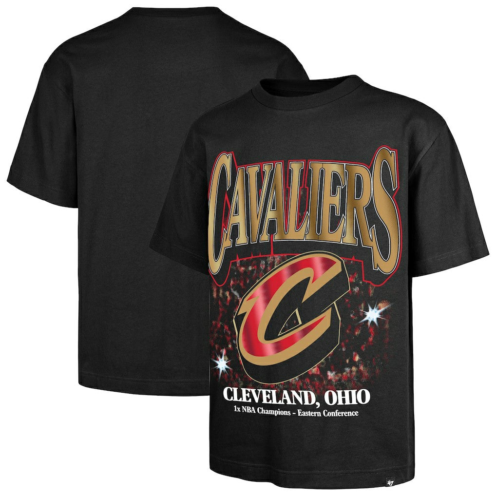 Cleveland Cavaliers '47 Past Champs Collection Flashbulb Foundation T-Shirt sale - Black | 47 brand discount