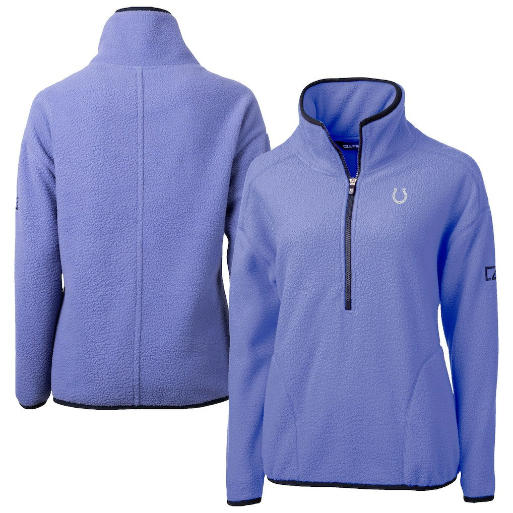 Indianapolis Colts Cutter & Buck Women's Cascade Eco Fleece Half-Zip Jacket - Lavender cheap