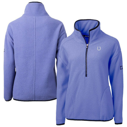 Indianapolis Colts Cutter & Buck Women's Cascade Eco Fleece Half-Zip Jacket - Lavender cheap