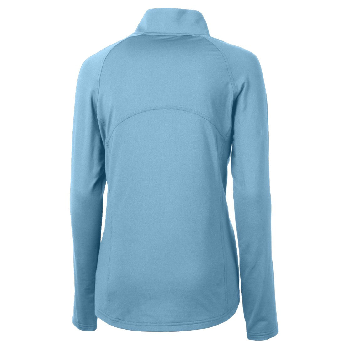 Tampa Bay Buccaneers Cutter & Buck Women's Adapt Eco Knit Stretch Recycled Half-Zip Top - Powder Blue online