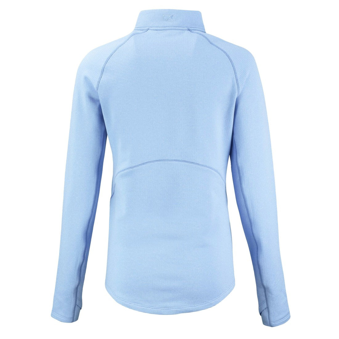 Tampa Bay Buccaneers Cutter & Buck Women's Peshastin Eco Fleece Recycled Half-Zip Top - Powder Blue on sale
