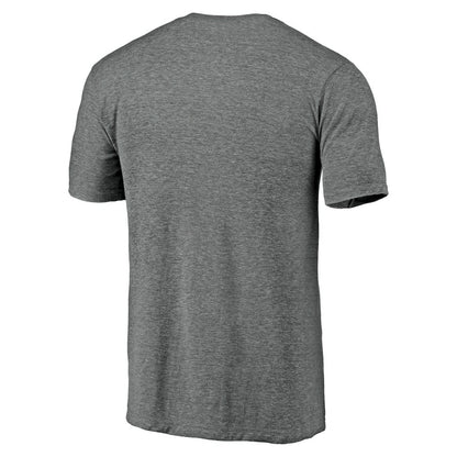 Carolina Panthers Square Off Tri-Blend T-Shirt - Heather Gray outlet