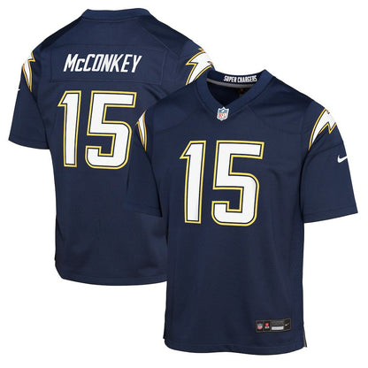 Ladd McConkey Los Angeles Chargers Youth Alternate Super Chargers Game Player Jersey - Navy | Nike cheap