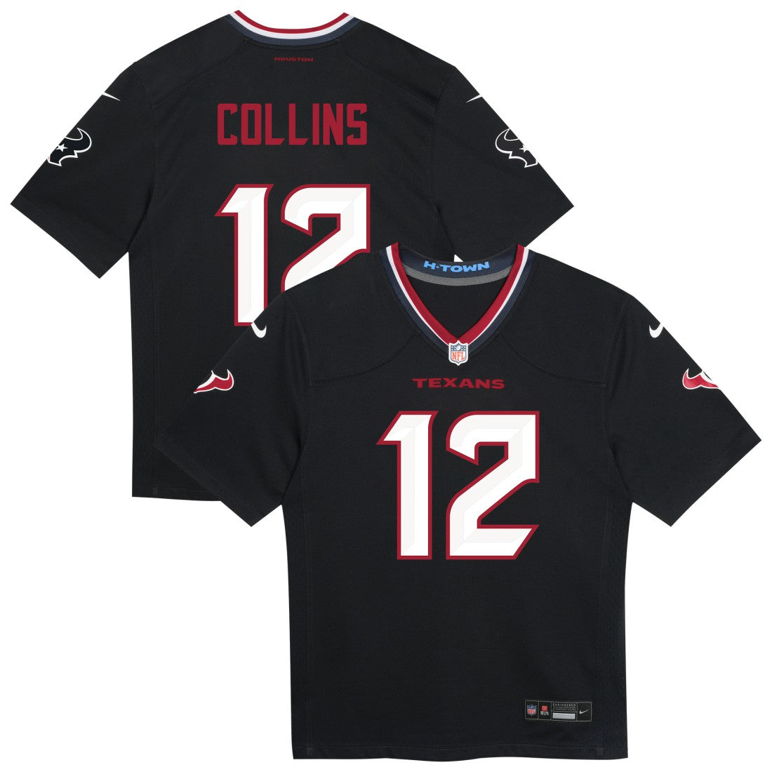 Nico Collins Houston Texans Preschool Team Player Game Jersey - Navy | Nike on sale