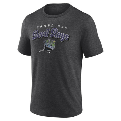 Tampa Bay Rays Wonderment Tri-Blend T-Shirt - Charcoal