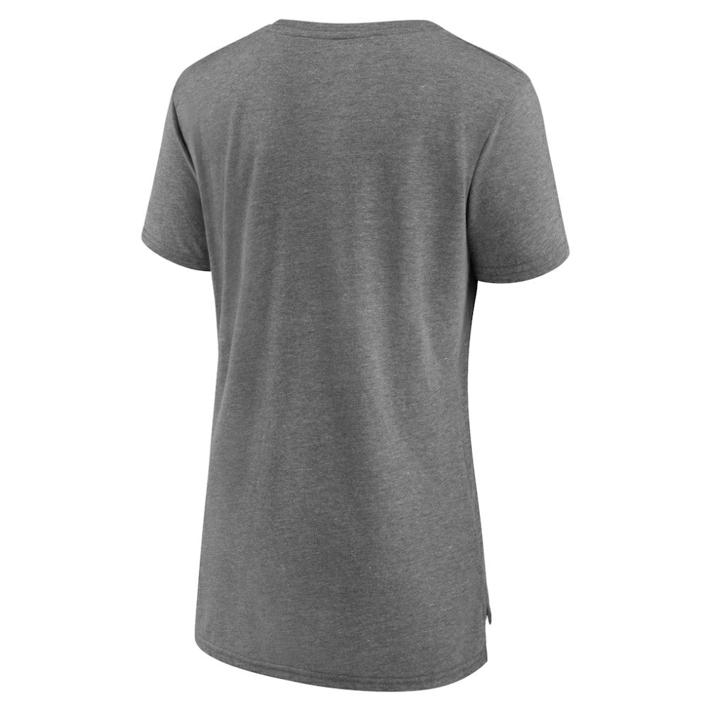Toronto Blue Jays Women's Selected First Tri-Blend T-Shirt - Gray