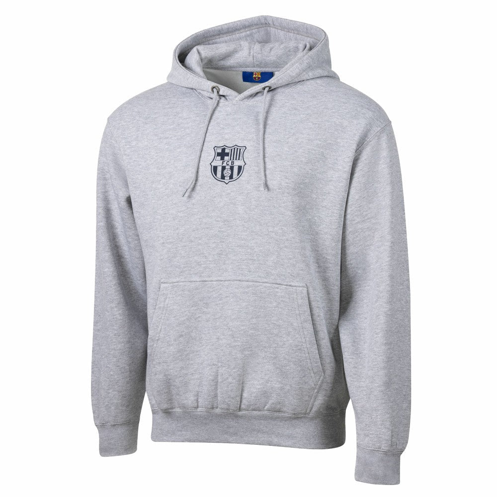 Barcelona Sport Design Sweden Streetwear Relaxed Pullover Hoodie - Heather Gray outlet