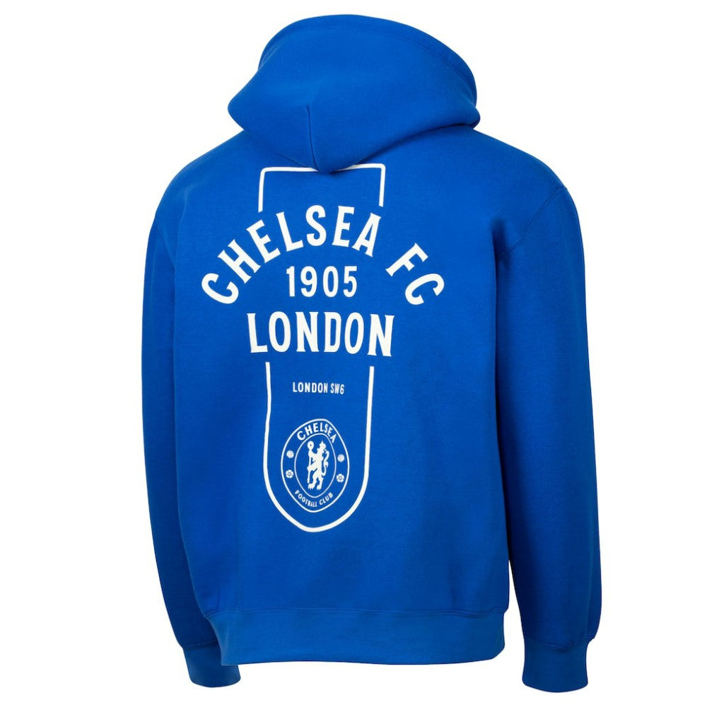 Chelsea Sport Design Sweden Streetwear Relaxed Pullover Hoodie - Royal shop