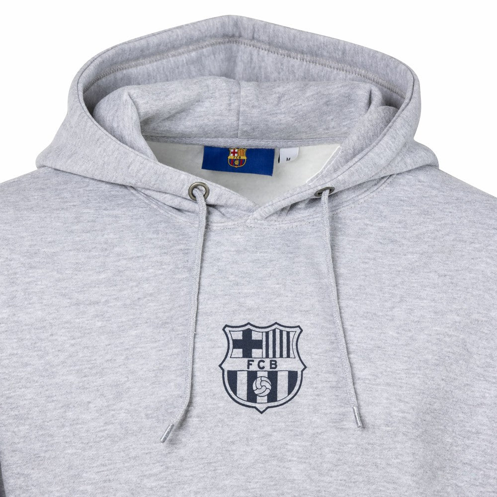 Barcelona Sport Design Sweden Youth Streetwear Relaxed Hoodie - Heather Gray cheap