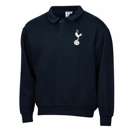 Tottenham Hotspur Sport Design Sweden Retro Relaxed Fleece Sweatshirt - Navy discount