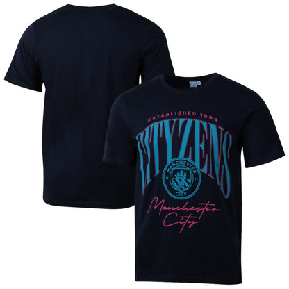 Manchester City Sport Design Sweden Hometown Hero Graphic T-Shirt - Navy outlet