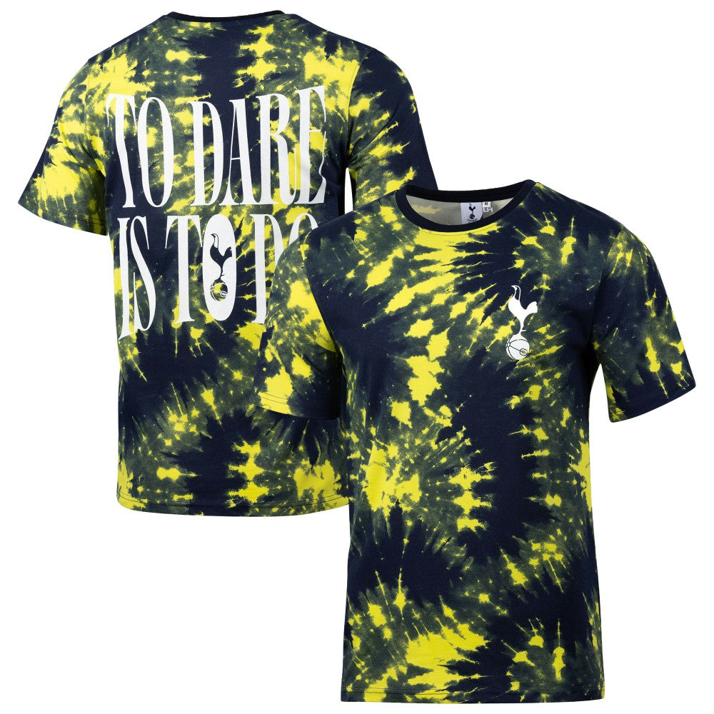 Tottenham Hotspur Sport Design Sweden Relaxed Time Out Tie-Dye T-Shirt - Navy outlet