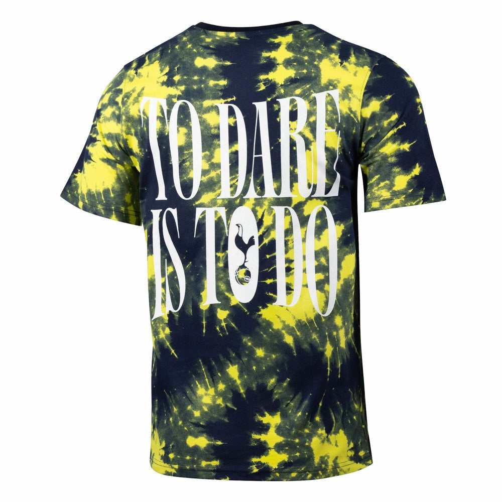 Tottenham Hotspur Sport Design Sweden Relaxed Time Out Tie-Dye T-Shirt - Navy outlet
