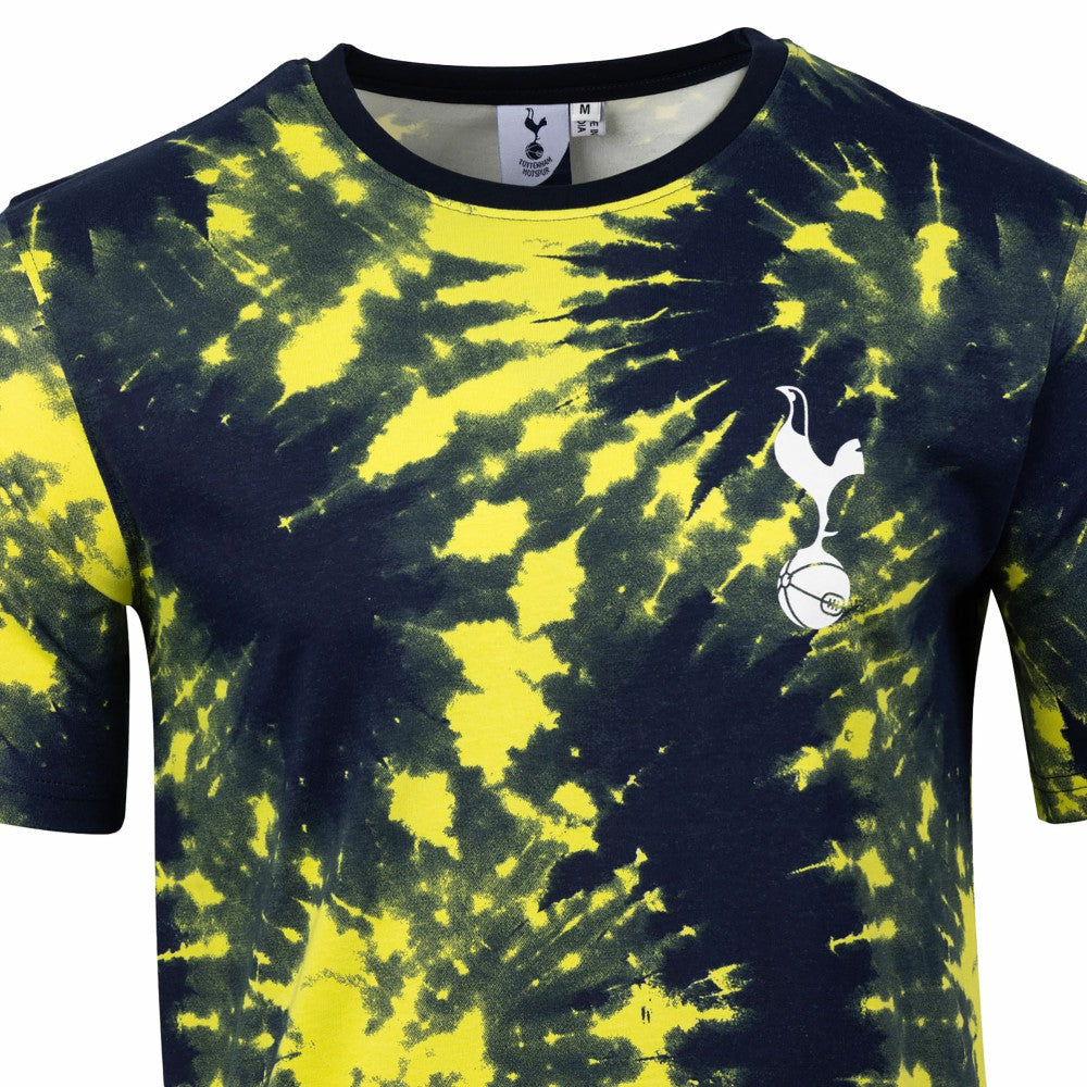 Tottenham Hotspur Sport Design Sweden Relaxed Time Out Tie-Dye T-Shirt - Navy outlet