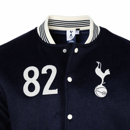 Tottenham Hotspur Sport Design Sweden Free Kick Wool Varsity Jacket - Navy online