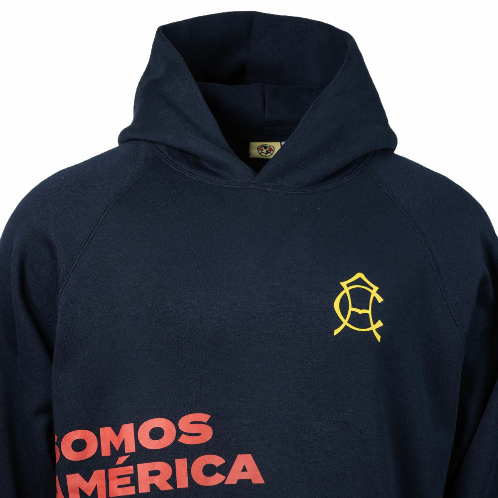 Club America Sport Design Sweden Overtime Oversized Raglan Hoodie - Navy shop