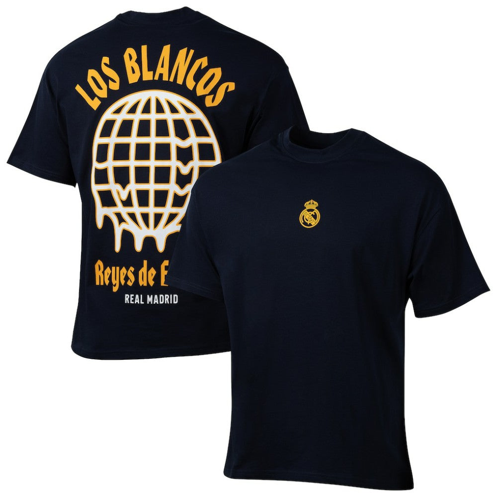 Real Madrid Sport Design Sweden Youth Game Day Graphic T-Shirt - Navy cheap