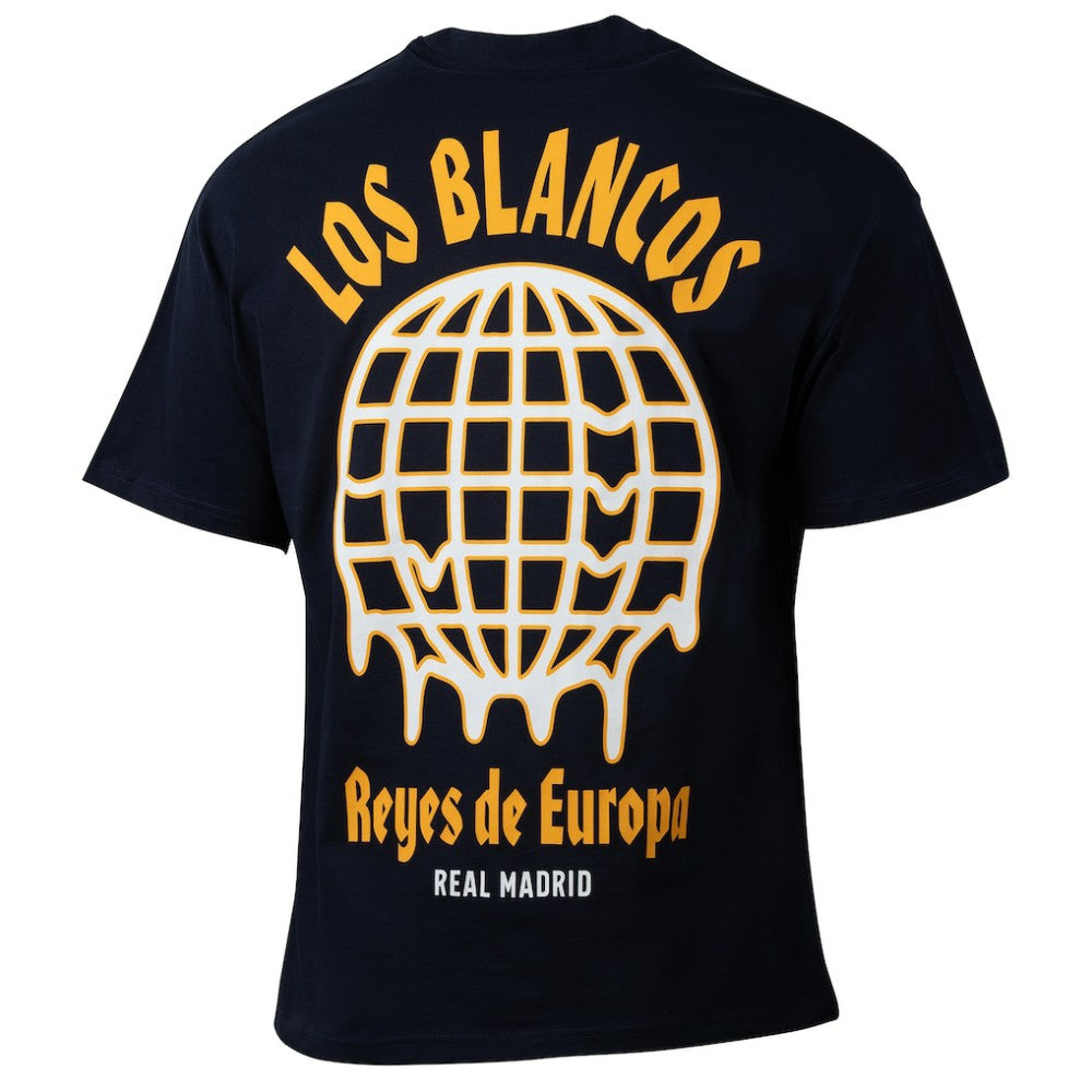 Real Madrid Sport Design Sweden Youth Game Day Graphic T-Shirt - Navy cheap