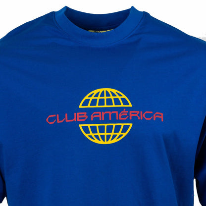 Club America Sport Design Sweden Worldwide Oversized T-Shirt - Royal sale