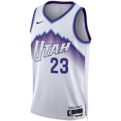 Lauri Markkanen Utah Jazz Unisex Swingman Jersey - Association Edition - White | Nike online