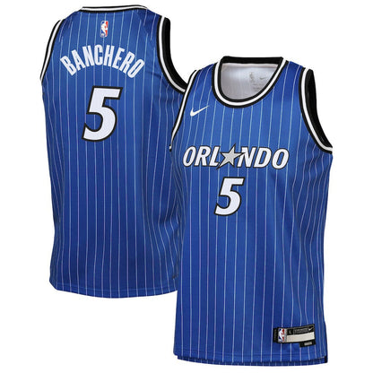 Paolo Banchero Orlando Magic Youth Icon Edition Swingman Jersey - Blue | Nike shop