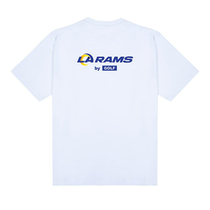 Los Angeles Rams GOLF WANG Cutout T-Shirt - White for sale