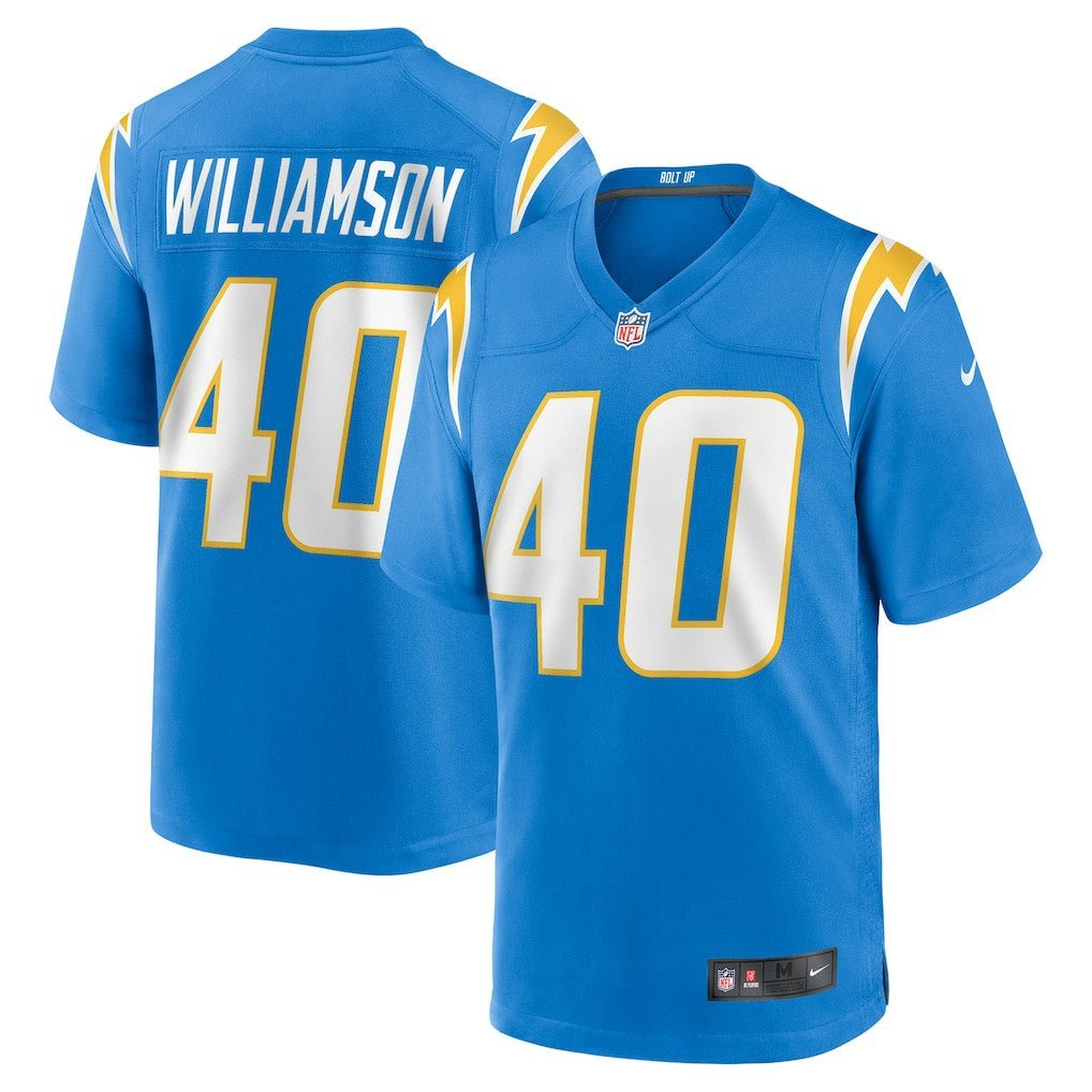 Kendall Williamson Los Angeles Chargers Team Game Jersey - Powder Blue | Nike outlet