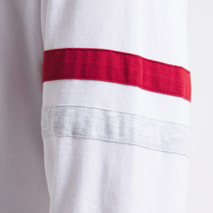 San Francisco 49ers x Todd Snyder Premium Jersey Mock Neck Tee - White discount