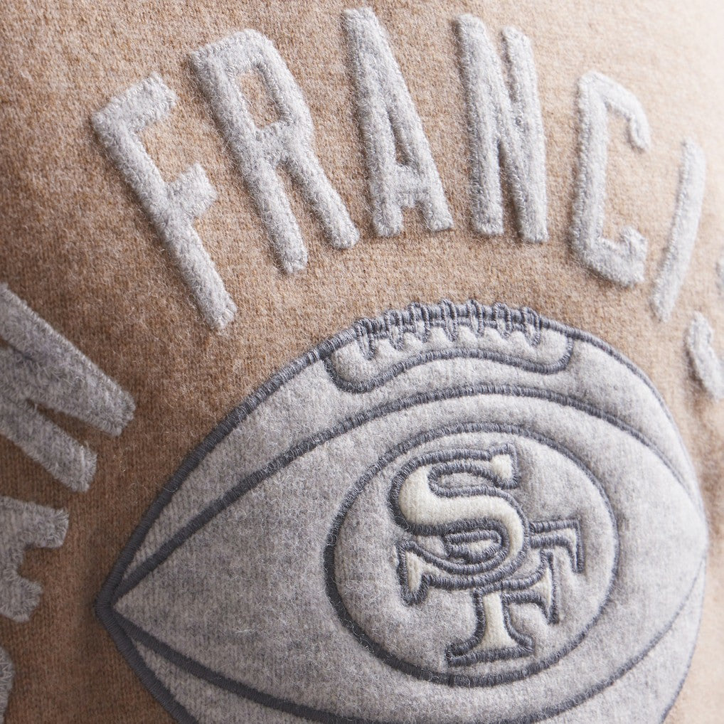 San Francisco 49ers x Todd Snyder Cashmere Crew Sweater - Oatmeal online