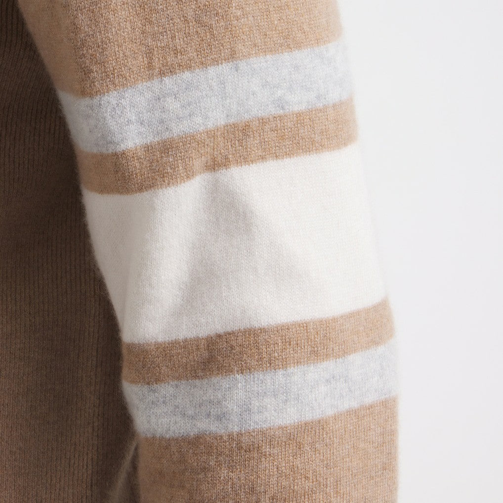 San Francisco 49ers x Todd Snyder Cashmere Crew Sweater - Oatmeal online