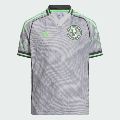 Club America Youth 2025 Third Replica Jersey - Gray | Adidas discount