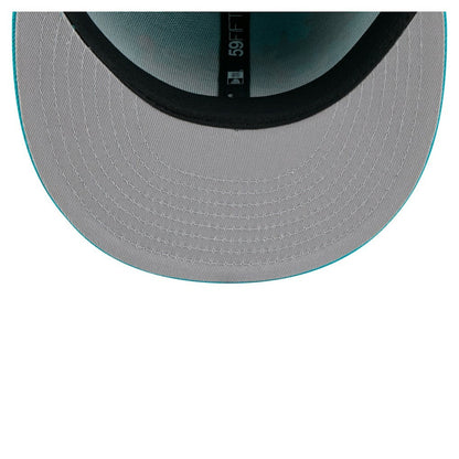 Miami Dolphins New Era State Stitch 59FIFTY Fitted Hat - Aqua cheap
