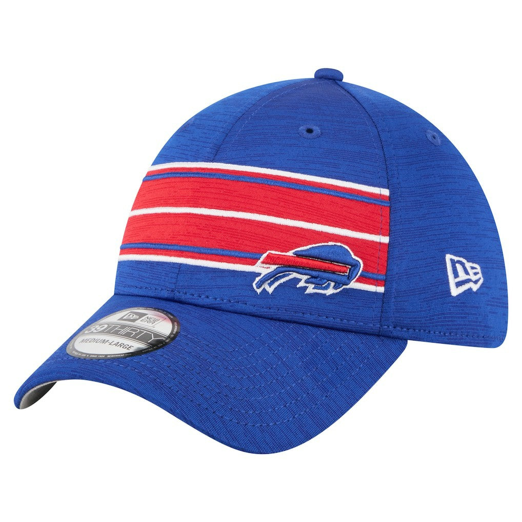 Buffalo Bills New Era Stripes 39THIRTY Flex Hat - Royal on sale
