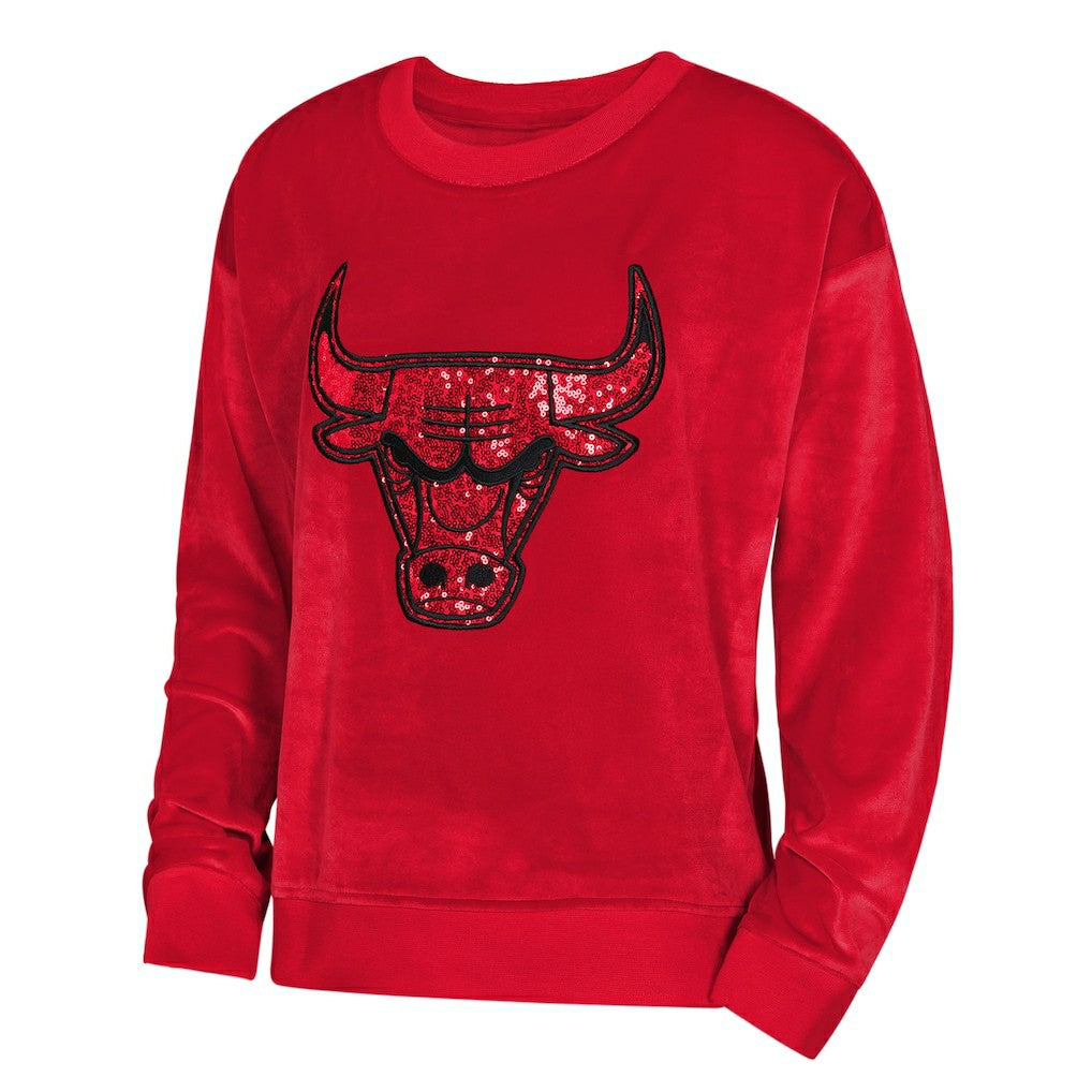 Chicago Bulls Outerstuff Youth Girls Step Back Sweatshirt - Red online