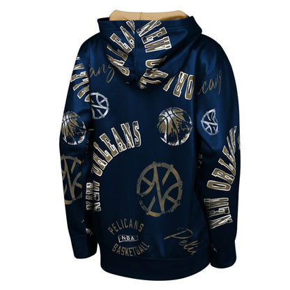 New Orleans Pelicans Outerstuff Youth Moving Violation Hoodie - Navy cheap