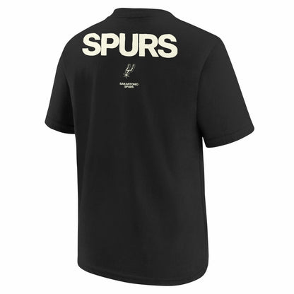 San Antonio Spurs Jordan Brand Youth Courtside Statement 85 T-Shirt - Black on sale